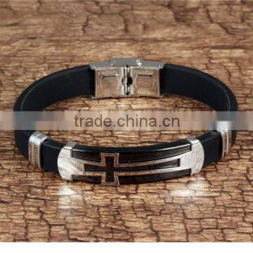 2016 NEW Design Germanium Bracelet Cross Bracelet