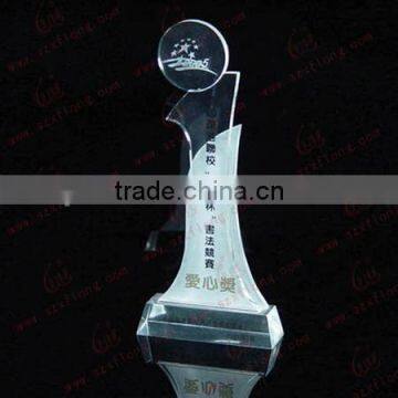 Professional Supplier for All Kinds of Acrylic World Cup Soccer Trophy With Various Size photo-3