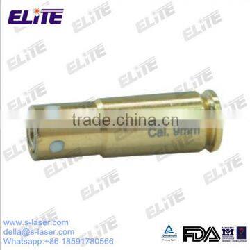 FDA Approved High Quality Gold Plated Brass 9mm Luger Boresither Laser Target Sighter