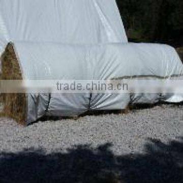 Super Durability Silver Hay Bale Tarpaulin