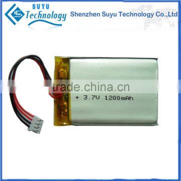 503759 3.7V 1200MAH with wire and connectors