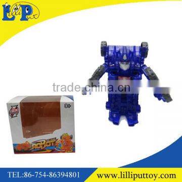 Creative design crash self-acting deformation toy robut