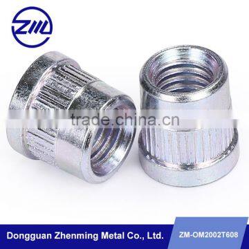 Customized stainless steel screwed bushing,spring metal bushing ISO9001:2008