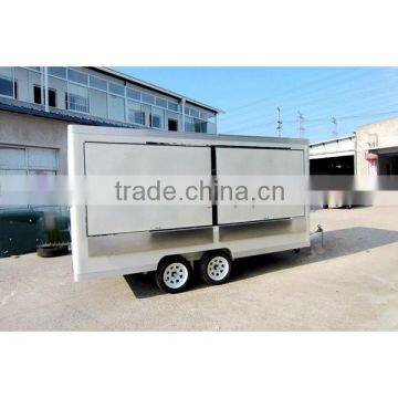china mobile food vending van cart for sale XR-FV420 A
