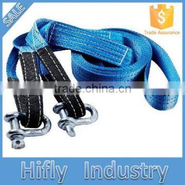 HF-003 High Quality Strong Universal Tow Rope Mini Emergency Tool 2 Tons Car Tow Rope Auto Tow Strenching Rope