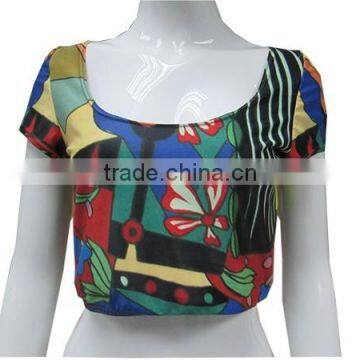 2015 New arrival sexy crop top/short t-shirt/custom t-shirt for girls