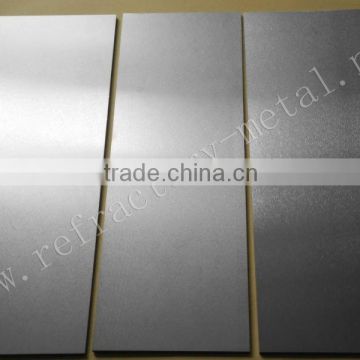 High Purity 99.95% Molybdenum Plate