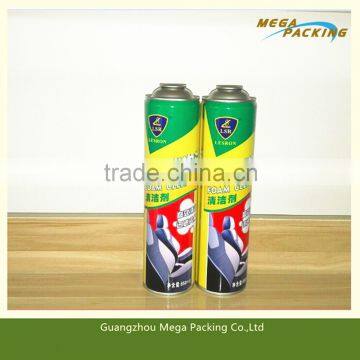 Empty Aerosol Cans for Car clean Foam All Purpose Spray Cleaner