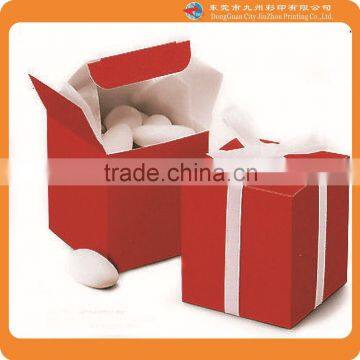 2015 New design popular red festive high-profile packing box