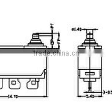 Subminiature Sealed Micro Switch