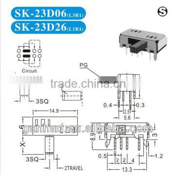 High Quality 4p2t Slide Switch photo-2