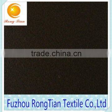 High quality dark blue weft knitting plush flannelette fabric for clothes