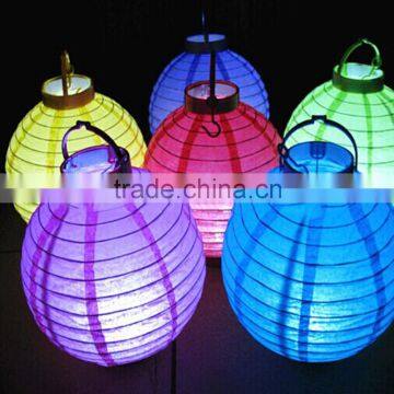 Colorful Festival Hanging Paper Chinese Lantern