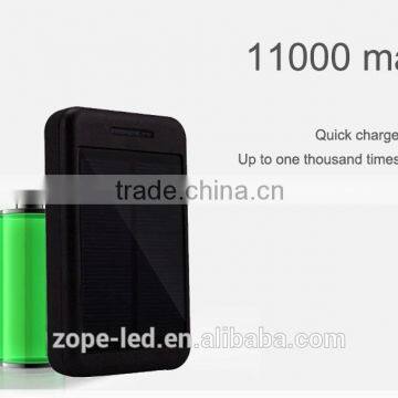 New Coming solar power bank 11000 mah With Real Capacity