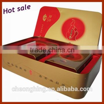 Fashional design tea packaging tin box on sale