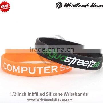 black soft silicone rubber band | black soft silicone rubber bangle | soft black silicone rubber bands