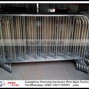 China suuplier wholesale 201 stainless steel crowd control barrier for metro station ZX-JTHL06