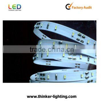 High brightnes 3014 flexible LED Strips 60leds waterproof yellow color with CE&Rosh