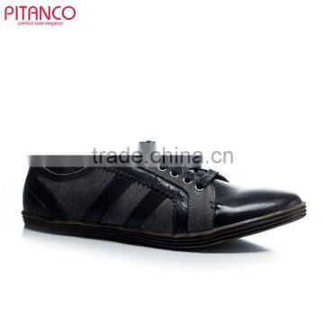 genuine leather men casual shoes nice perfect shoes Denim lace-up shoes