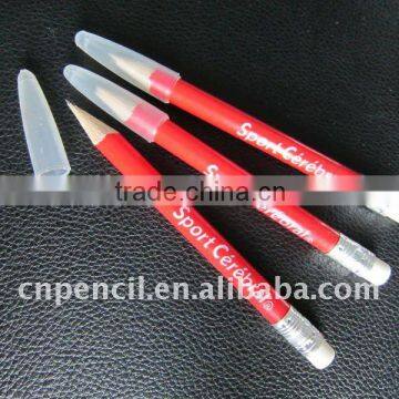 3.5" HB round pencil with eraser