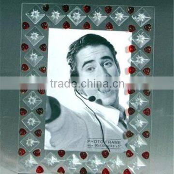 Elegant Block Beautiful Glass 3d Crystal Photo Frame photo-5