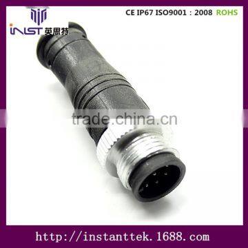 INST M12 8pin waterproof connector with cable