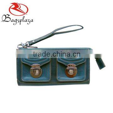 WA9042 Wholesale custom PU leather woman fashion card wallet