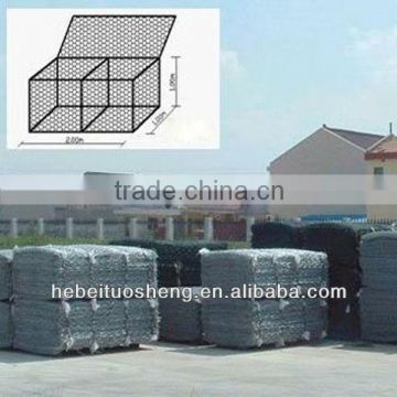 high quality PVC coated & galvanized hexagonal gabion wire mesh supplier made in China