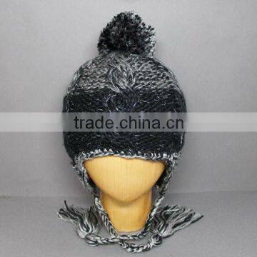 2015 NEW DESIGN ICELAND YARN POM POM WINTER HATS