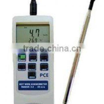 PCE-424 air quality tester with separate thermal probe