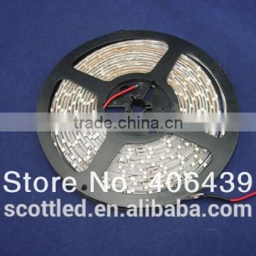 60leds/m 3528 SMD Single Color LED Flexible Strip, DC12V input, 5m/roll, waterproof IP20/IP65/IP67