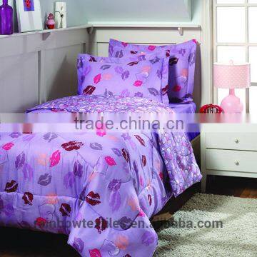75gsm pigment printing childrens comforter set