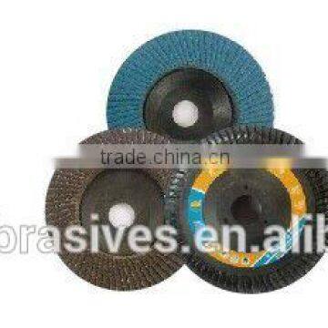 100 115 125 150 180mm T27 or T29 CHEAP calcined A/O flap disc with various grits