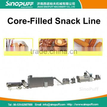 Core Filling Inflating Snacks Processing Line