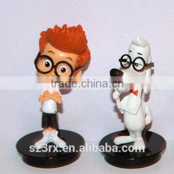 custom only:movie animal character mug cup topper figure,plastic cartoon cup topper figure,kids toy