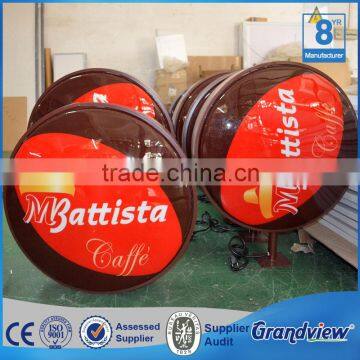 Outdoor advertising sucking silk screen blister light box