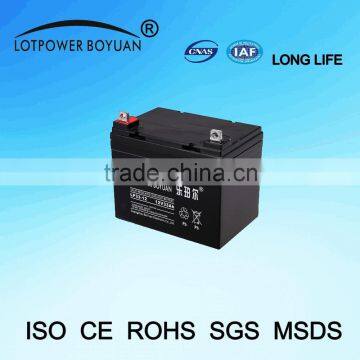 GuangZhou Battery 12v 33ah Rechargeable MF Battery Batteries