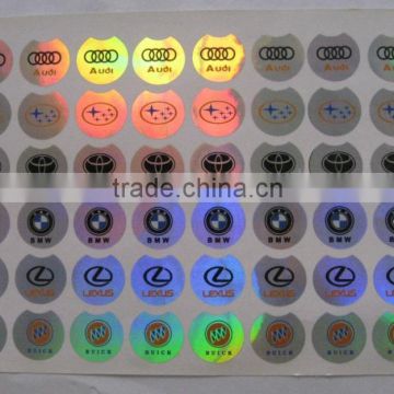 security custom hologram label tag sticker