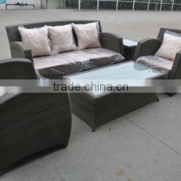 Back Yard Outdoor Furniture wicker ratan sofa groups FCO-071