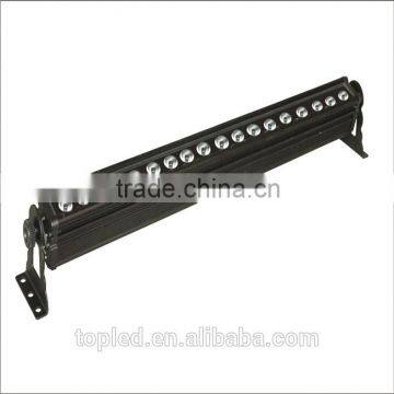 IP66 outdoor dmx led bar one meter led wall washer 18*2-in-1 cool white+warm white led up light