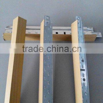 Golden color T-bar supended ceiling grid