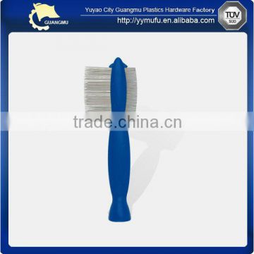 plastic lice comb with stainless steel blades