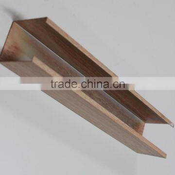 Shallow Wood Grain Aluminum Decorative Ceiling Panel U Aluminum Screen Ceiling Tiles photo-4