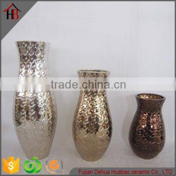 ceramic electroplated flower vase shapes