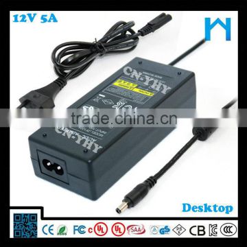 power supply for lcd 12v 5a ac dc adapter for hp laptop 60w 60w electric power supply