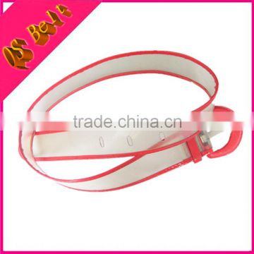 2015 Fashion Wide Woman Transparent Silicone Belt