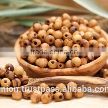 Olive Wood Round Beads