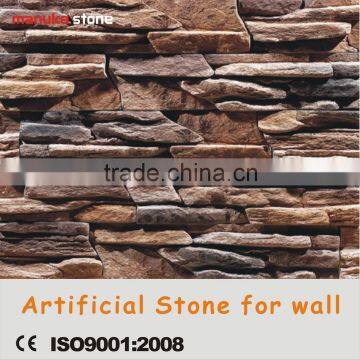 Solid surface light weight 3-5mm thickness artificial wall stone veneer sheet