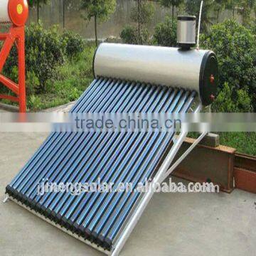 Pre-heated copper coil high pressure solar water heaters