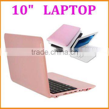 Cheap 10 inch wm8880 dual core mini laptop computer Netbook Notebook PC with WIFI HDM USB port